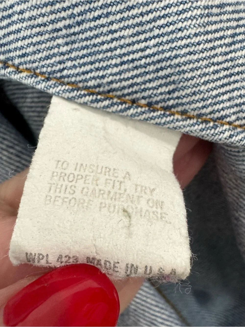 Levis this pre